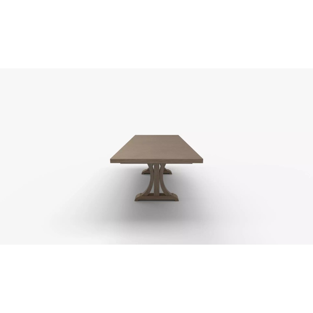 Winner Only Casual Dining Pedestal Table 3D Model – PBR Textures, FBX & Blender - View 5