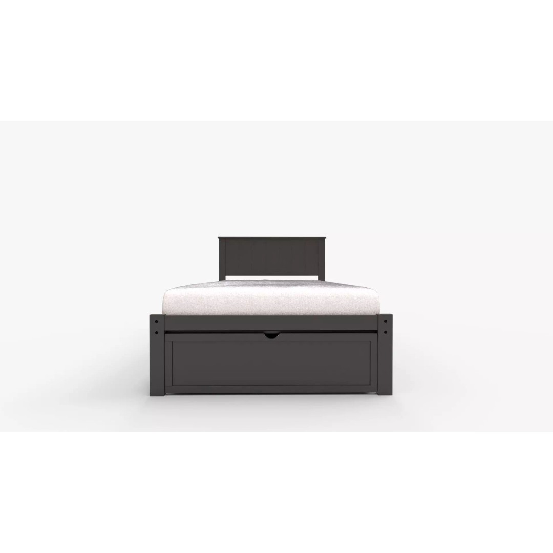 Boston Platform Bed 3D Model – Contemporary Furniture, PBR Textures, FBX - View 10
