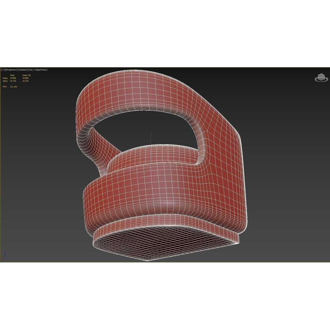 Chair 192 3D Model – Modern Furniture Design, FBX, PBR Textures