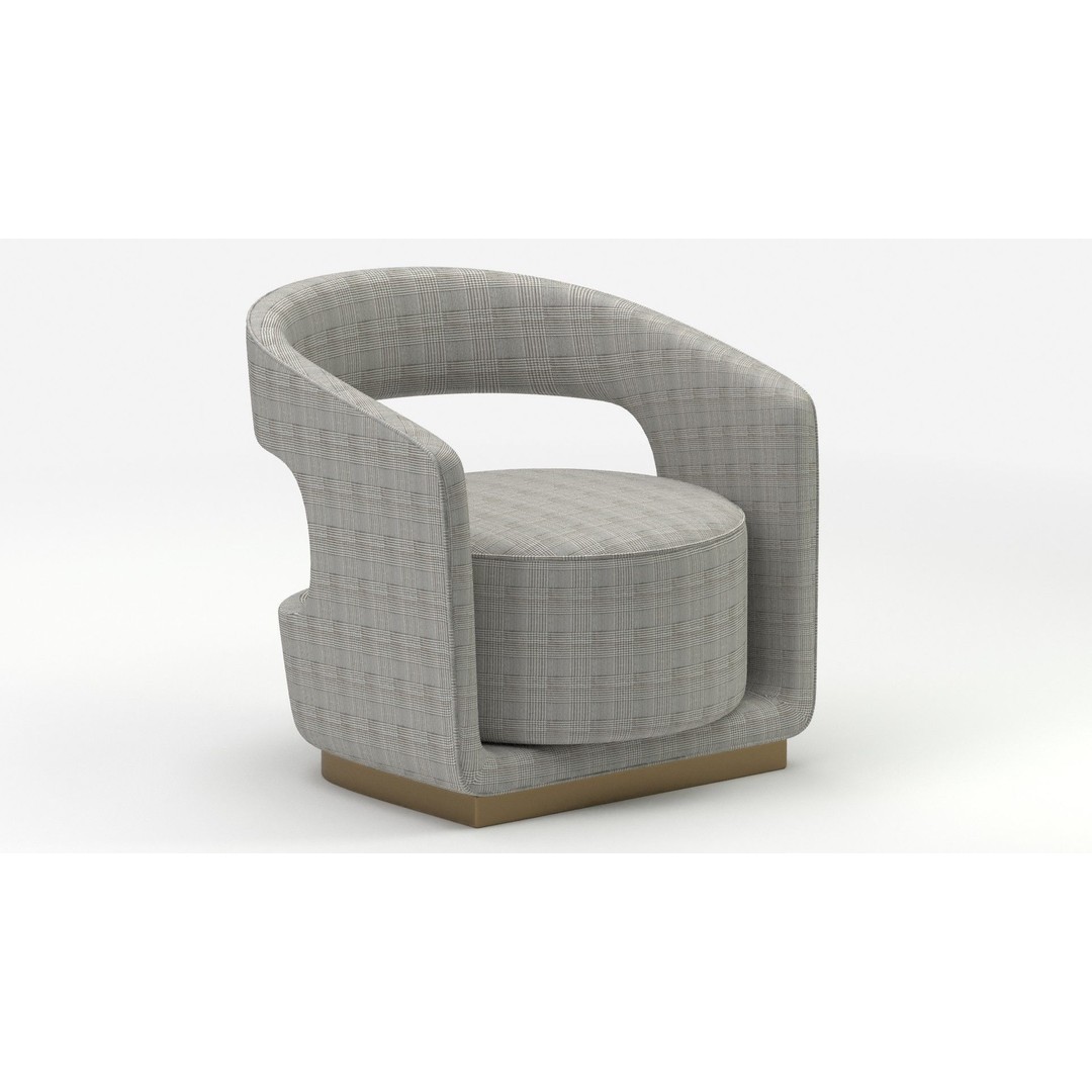 Chair 192 3D Model – Modern Furniture Design, FBX, PBR Textures - View 10