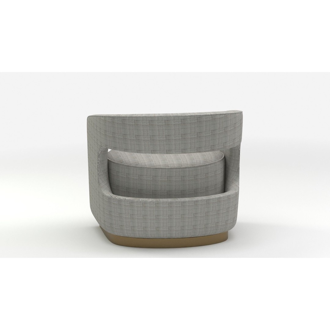 Chair 192 3D Model – Modern Furniture Design, FBX, PBR Textures - View 11