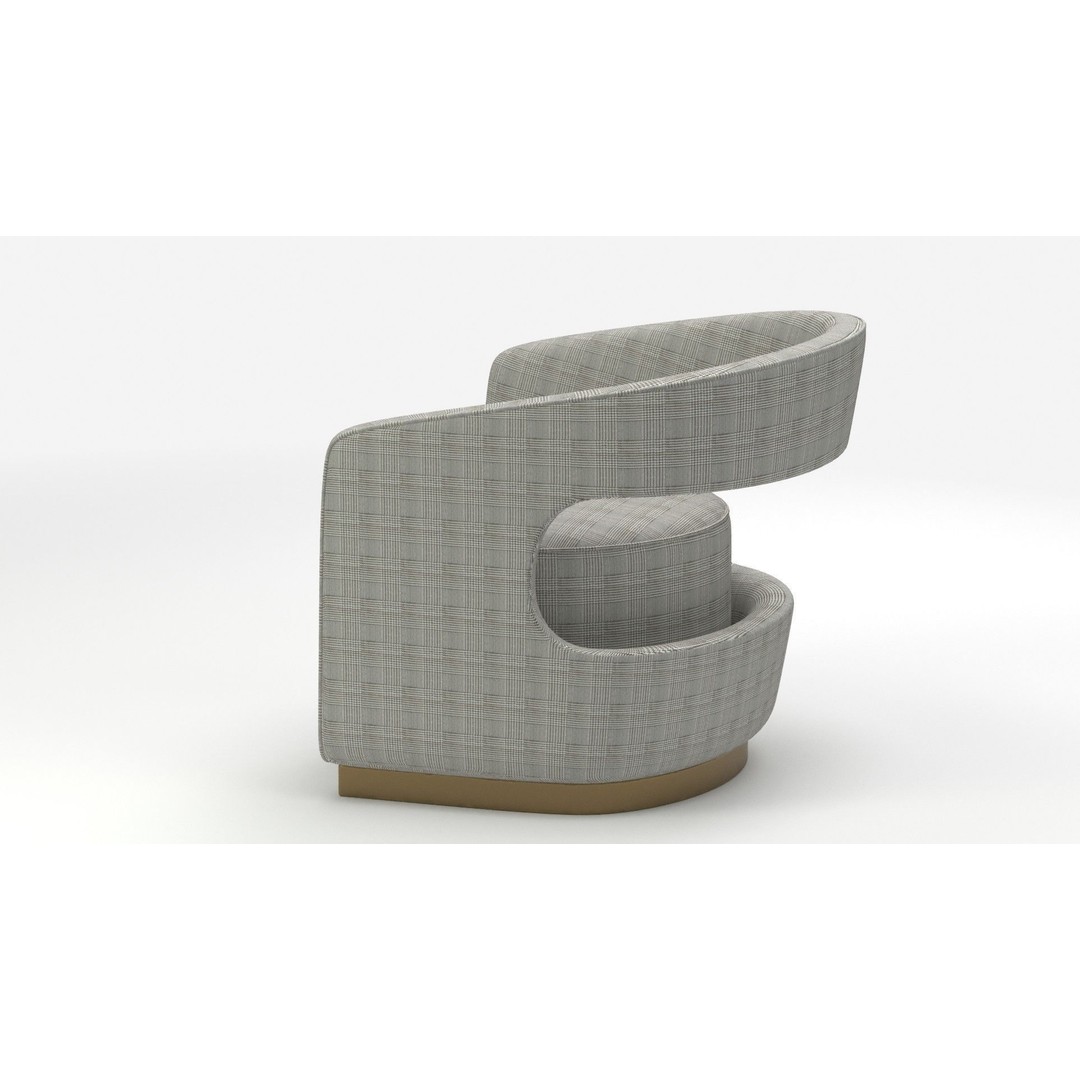 Chair 192 3D Model – Modern Furniture Design, FBX, PBR Textures - View 14