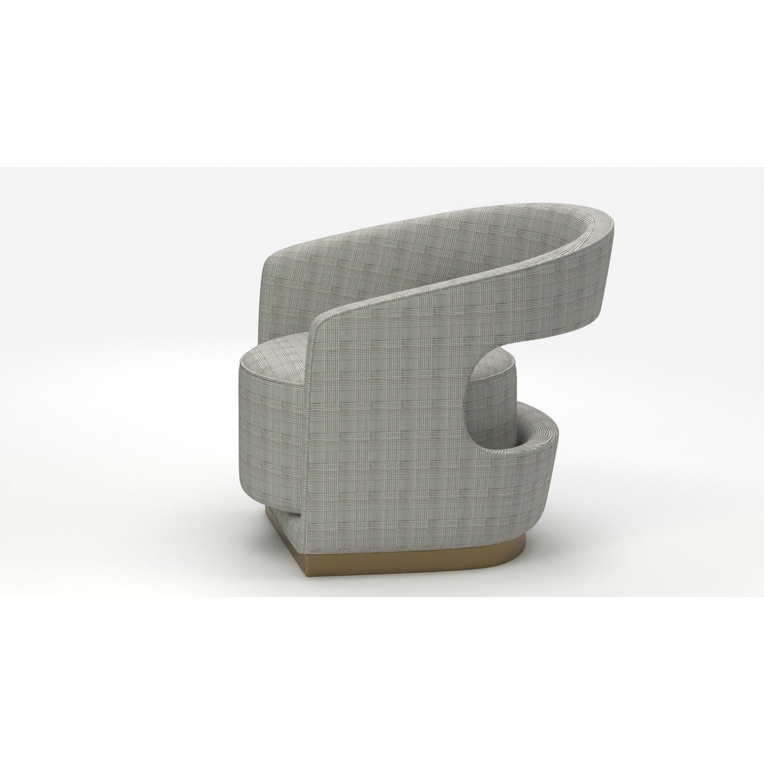Chair 192 3D Model – Modern Furniture Design, FBX, PBR Textures - View 16
