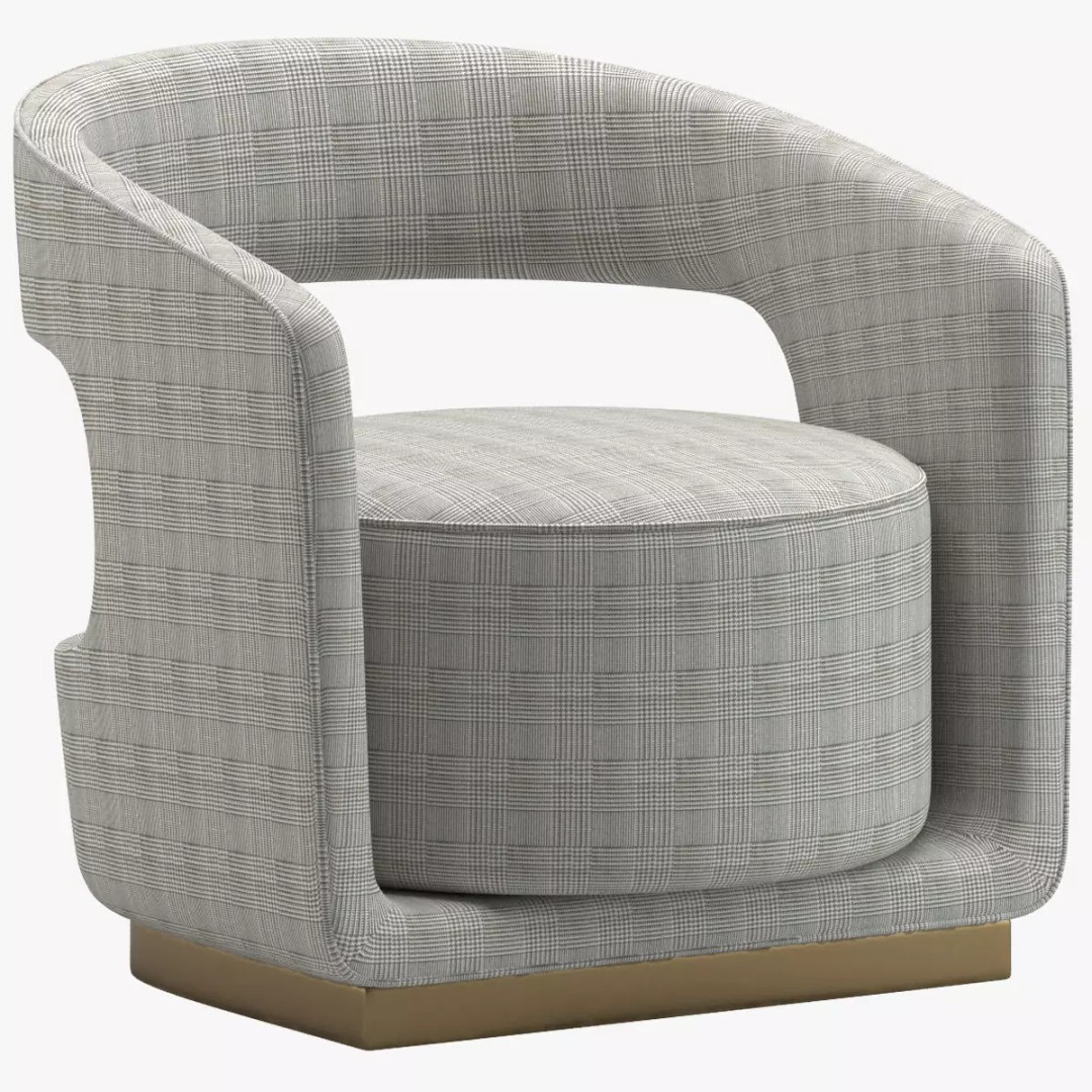 Chair 192 3D Model – Modern Furniture Design, FBX, PBR Textures - View 2