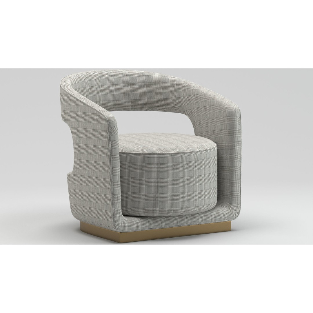 Chair 192 3D Model – Modern Furniture Design, FBX, PBR Textures - View 3