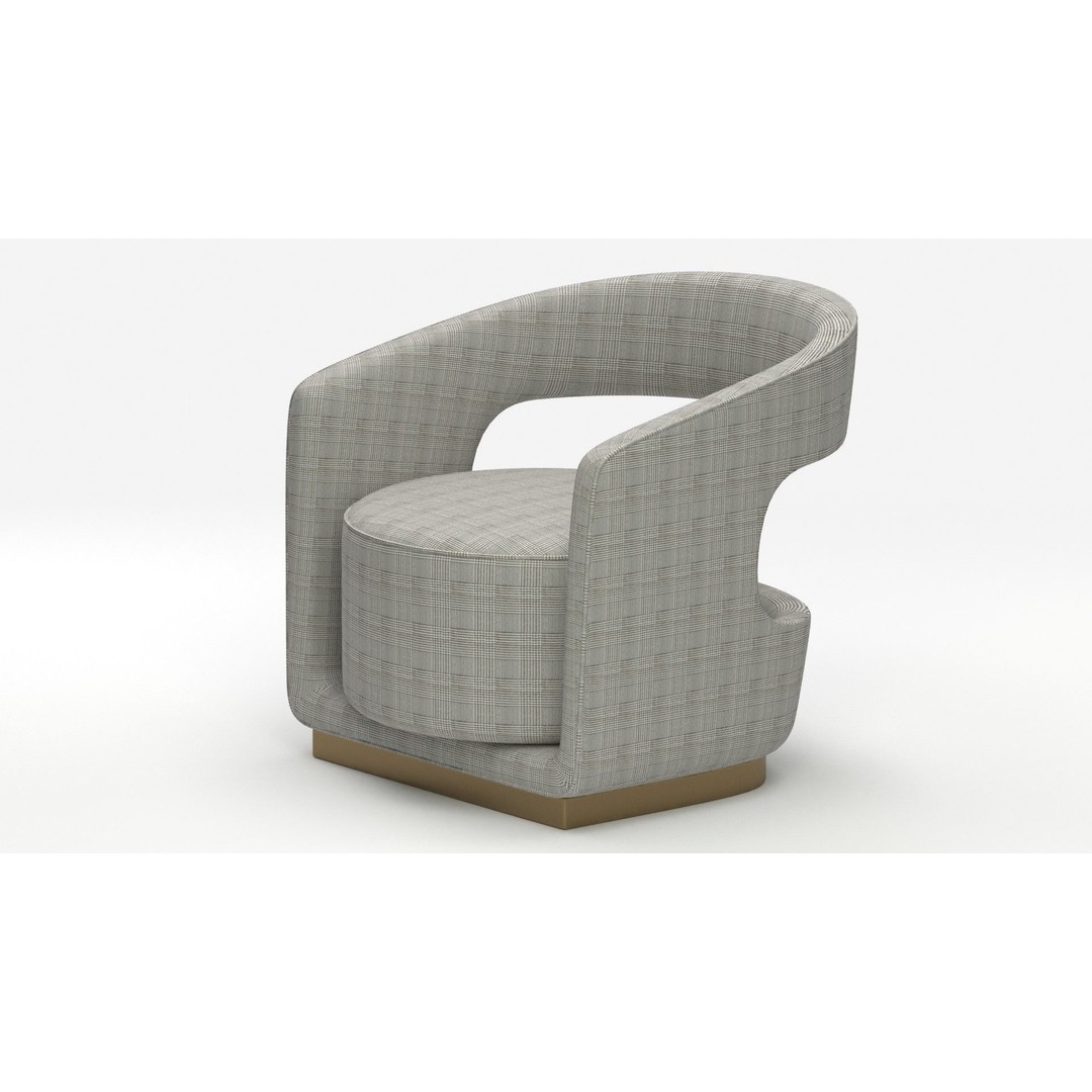 Chair 192 3D Model – Modern Furniture Design, FBX, PBR Textures - View 5