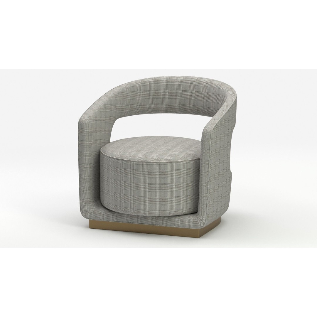 Chair 192 3D Model – Modern Furniture Design, FBX, PBR Textures - View 6