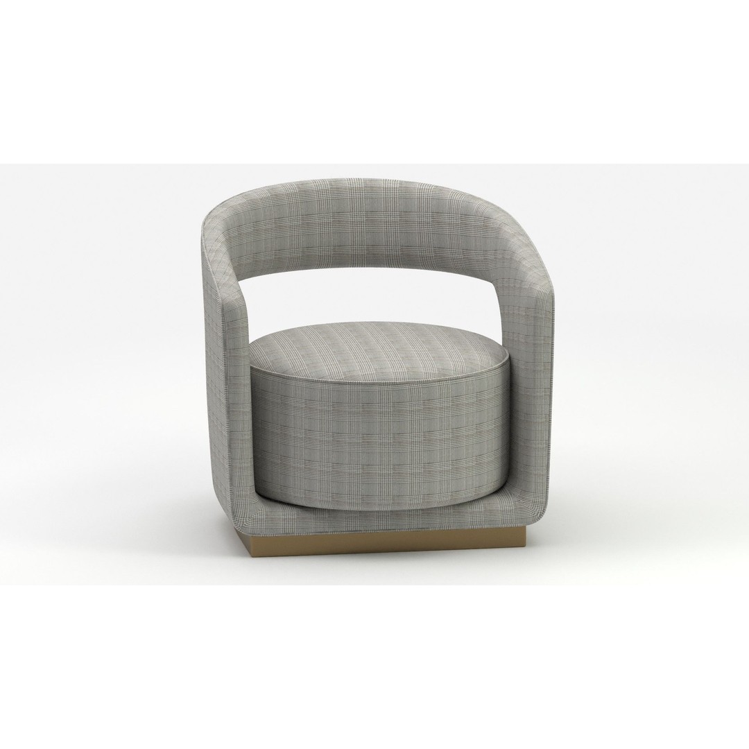 Chair 192 3D Model – Modern Furniture Design, FBX, PBR Textures - View 7