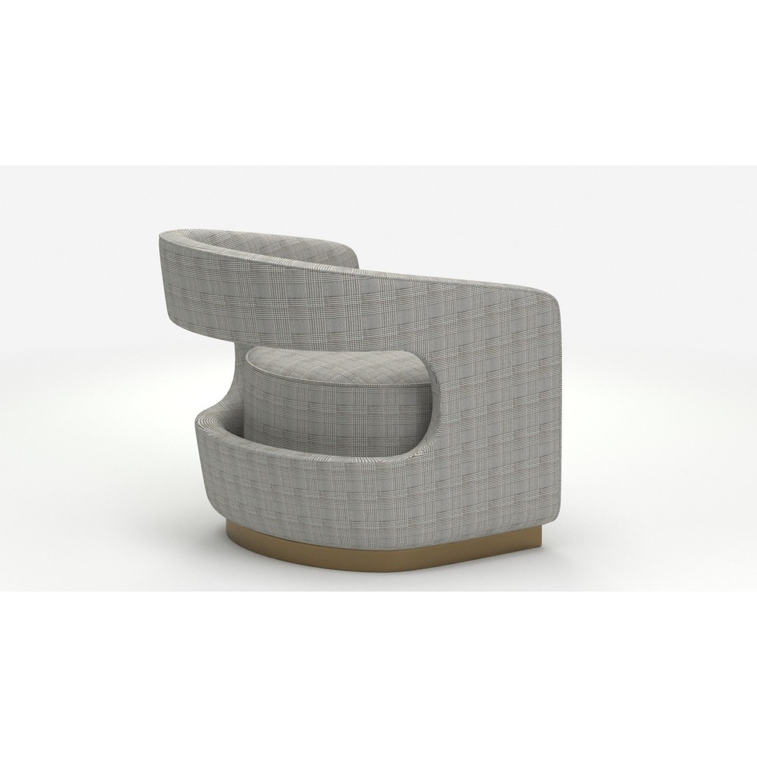 Chair 192 3D Model – Modern Furniture Design, FBX, PBR Textures - View 9