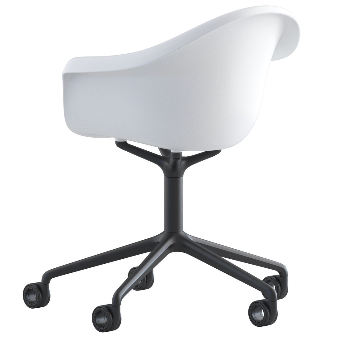 Vondom Incasso Caster Armchair 3D Model – Realistic Furniture Asset, FBX, OBJ - View 4