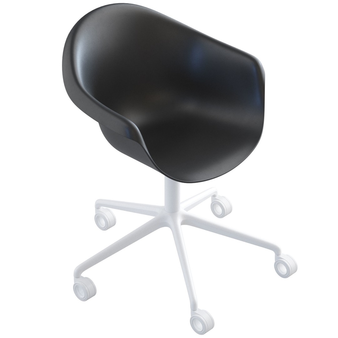 Vondom Incasso Caster Armchair 3D Model – Realistic Furniture Asset, FBX, OBJ - View 7