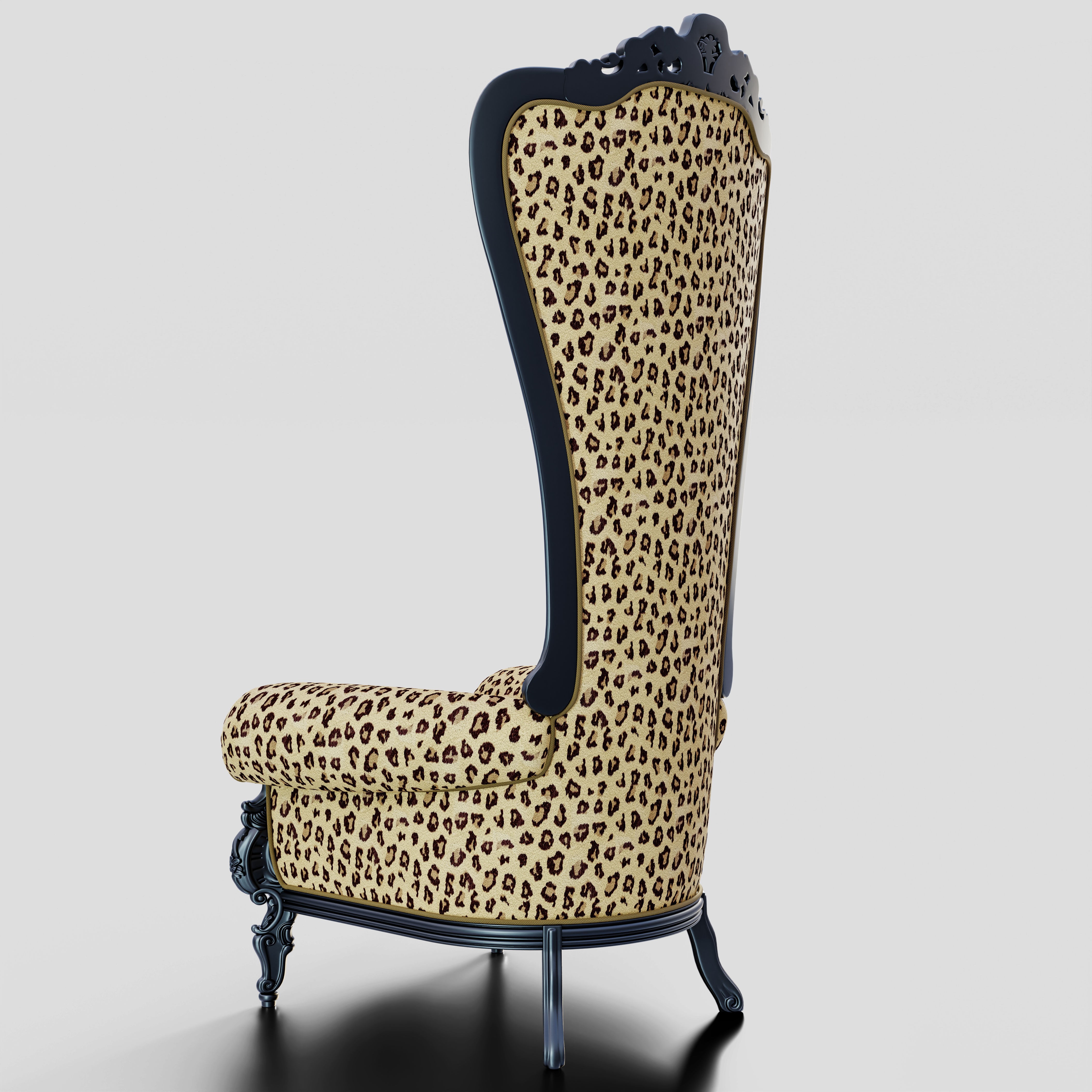 Throne Chair - Game-Ready 3D Model - View 11