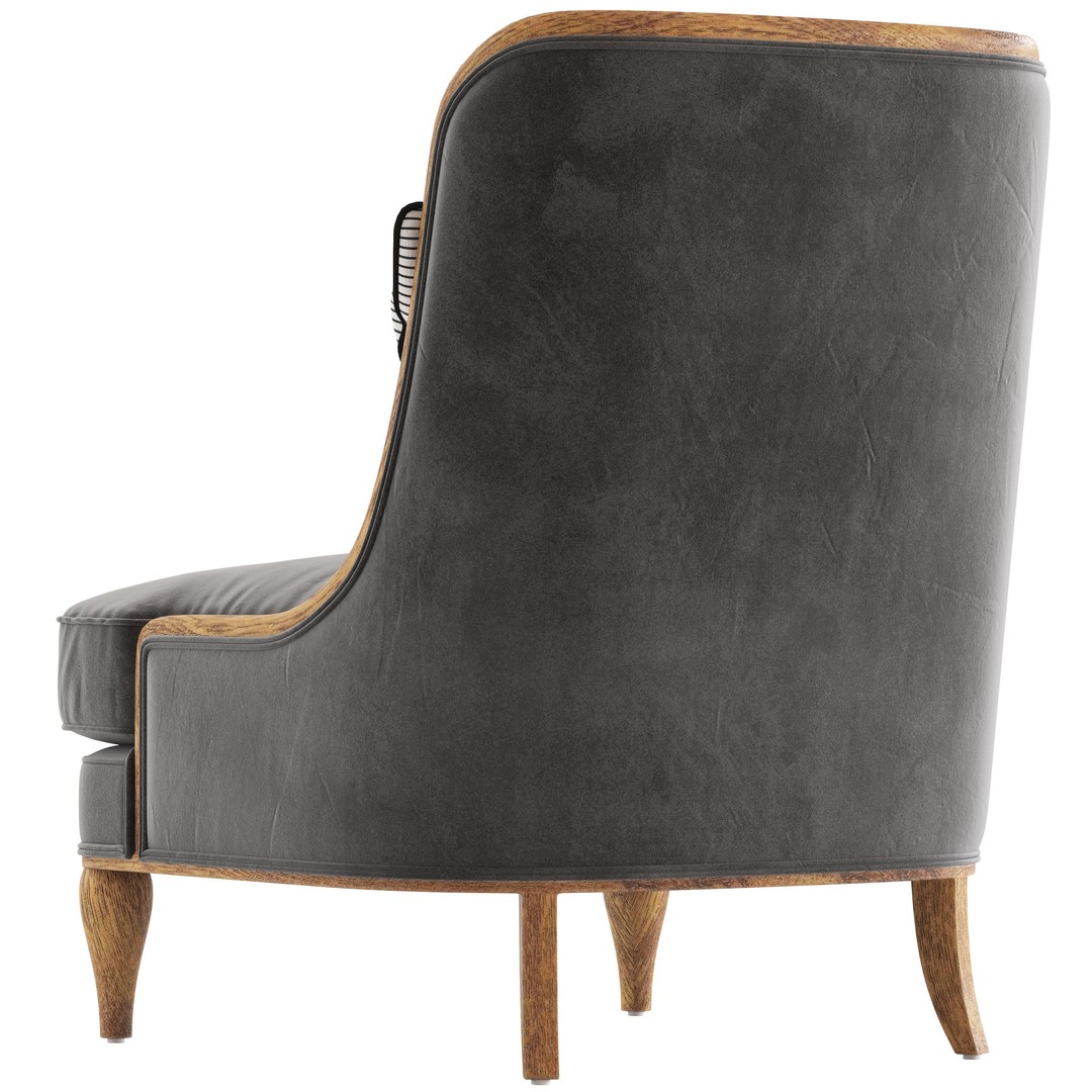 Erik Armchair 3D Model – Modern Furniture Design, FBX, OBJ - View 5