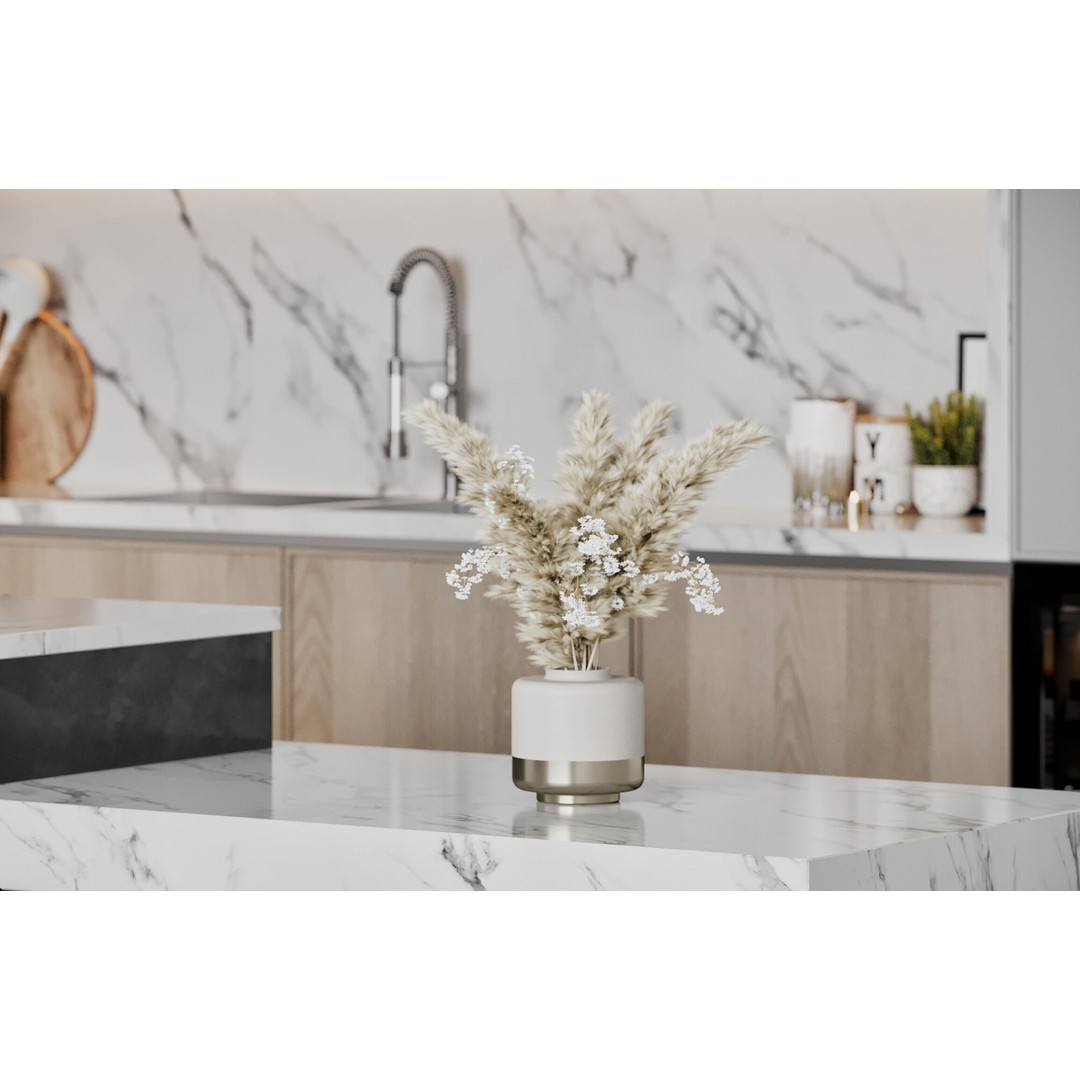 Kitchen 3D Model – Contemporary Interior Design, FBX, OBJ - View 7