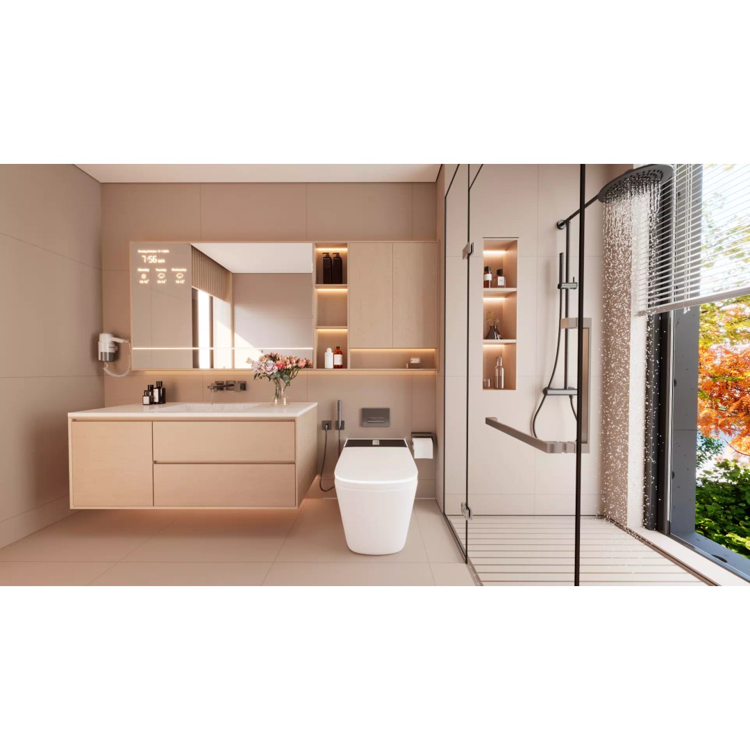 Modern Bathroom 3D Model – Functional Design with V-Ray, 3ds Max - View 3