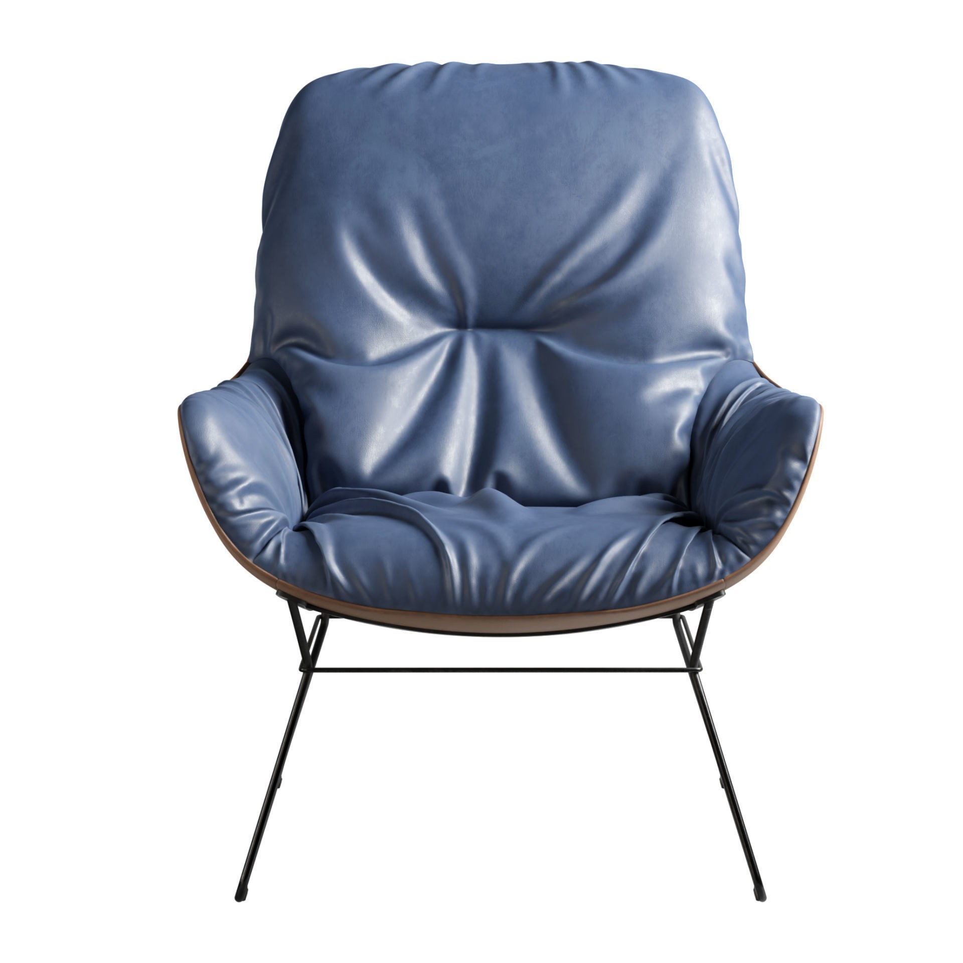 Leya Lounge Chair - PBR Game-Ready 3D Model