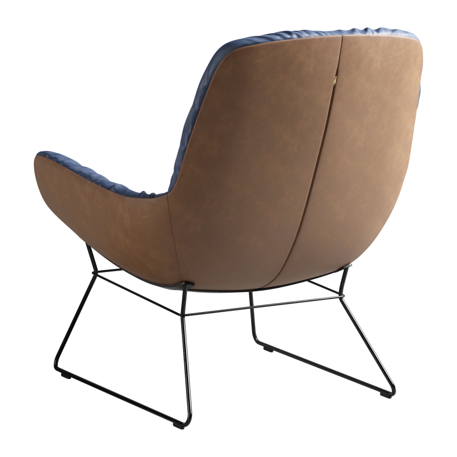 Leya Lounge Chair - PBR Game-Ready 3D Model - View 23
