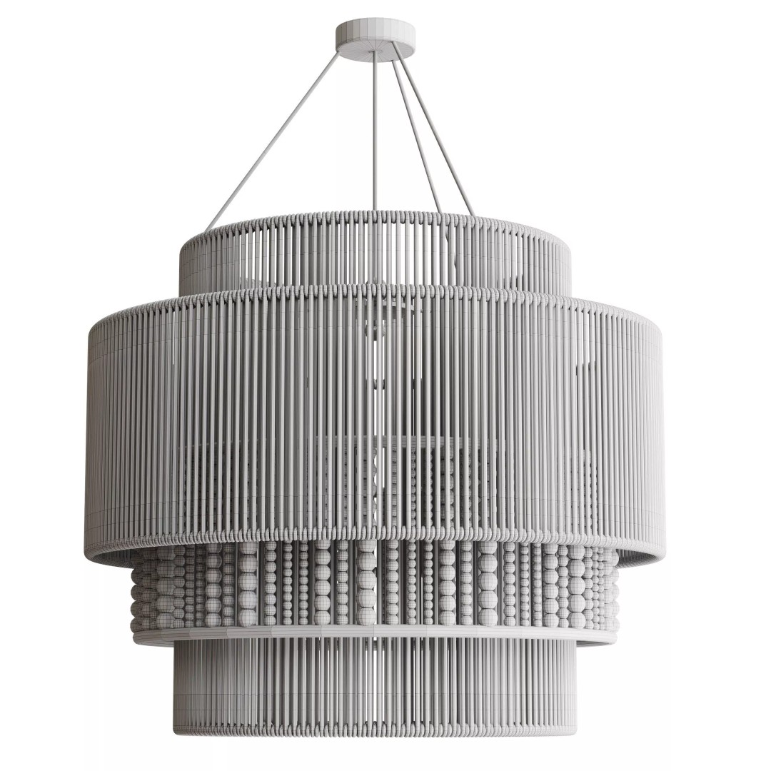 KATE 65 Lamp 3D Model – High Poly Modern Lighting Fixture, FBX, OBJ - View 15