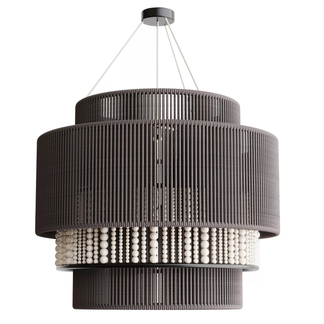 KATE 65 Lamp 3D Model – High Poly Modern Lighting Fixture, FBX, OBJ - View 8