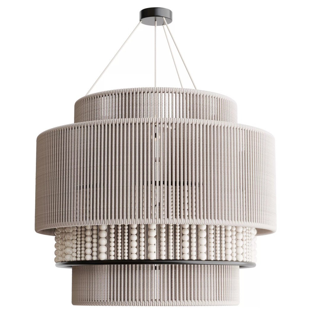 KATE 65 Lamp 3D Model – High Poly Modern Lighting Fixture, FBX, OBJ - View 9