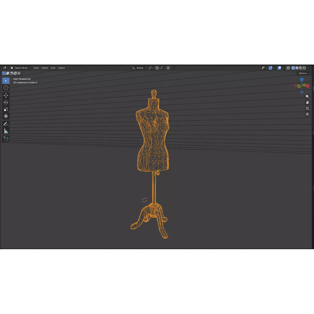Attic Horror Interior Prop 3D Model – Low Poly Game-Ready Assets, FBX - View 27