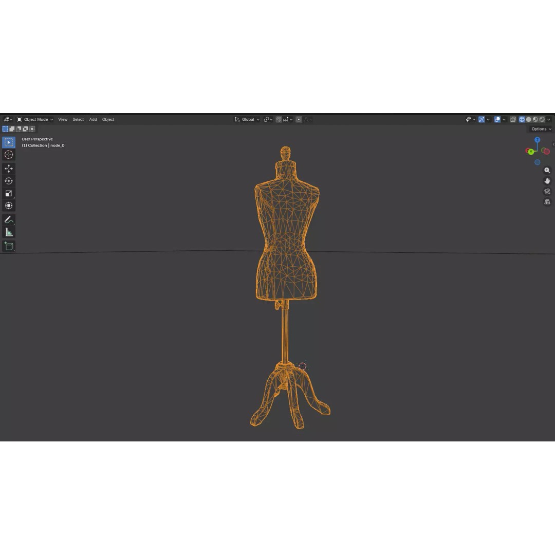 Attic Horror Interior Prop 3D Model – Low Poly Game-Ready Assets, FBX - View 28