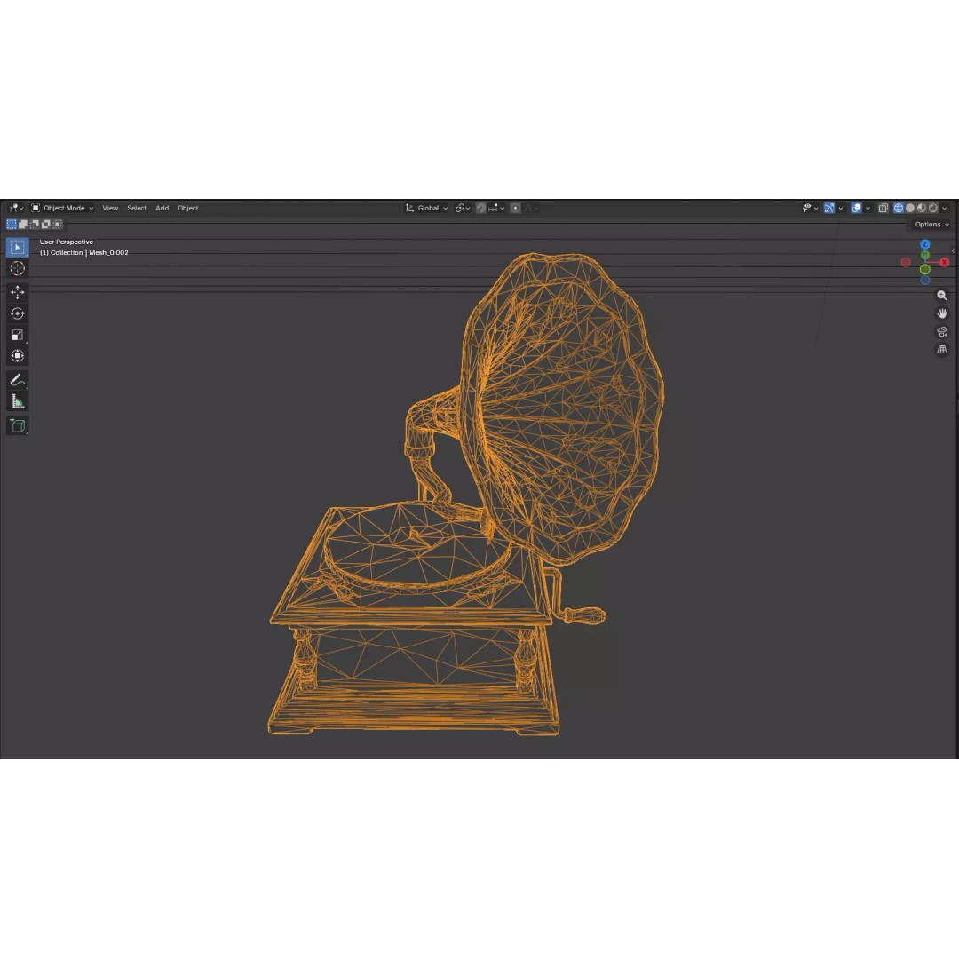 Attic Horror Interior Prop 3D Model – Low Poly Game-Ready Assets, FBX - View 40
