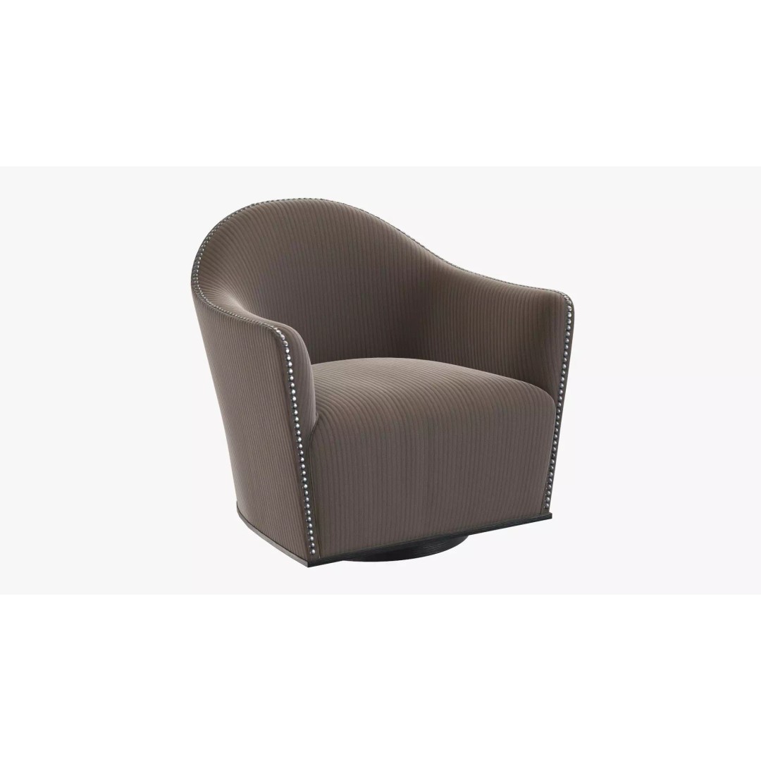 Colorful Armchair 3D Model – Modern Lounge Chair with PBR Textures - View 2