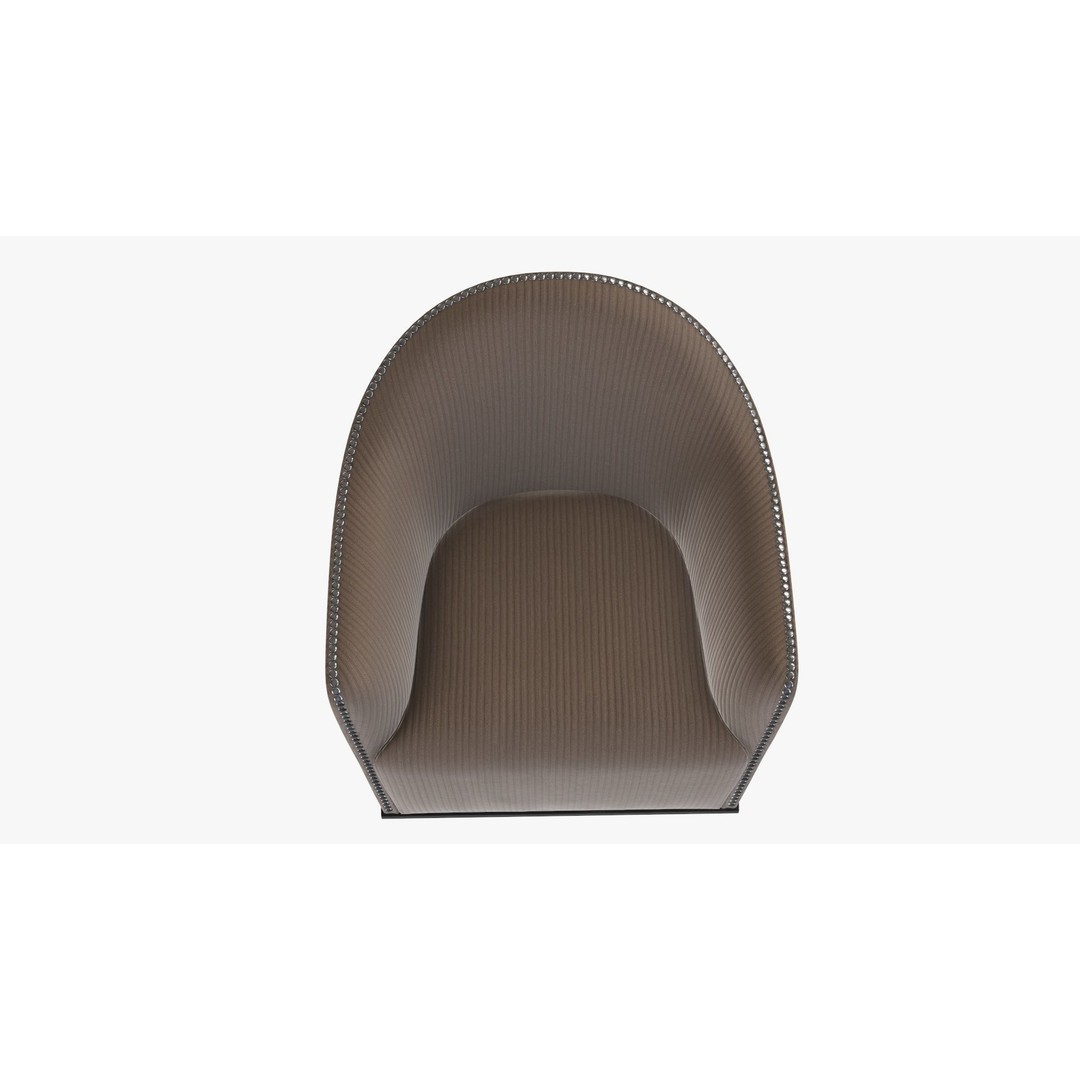 Colorful Armchair 3D Model – Modern Lounge Chair with PBR Textures - View 5