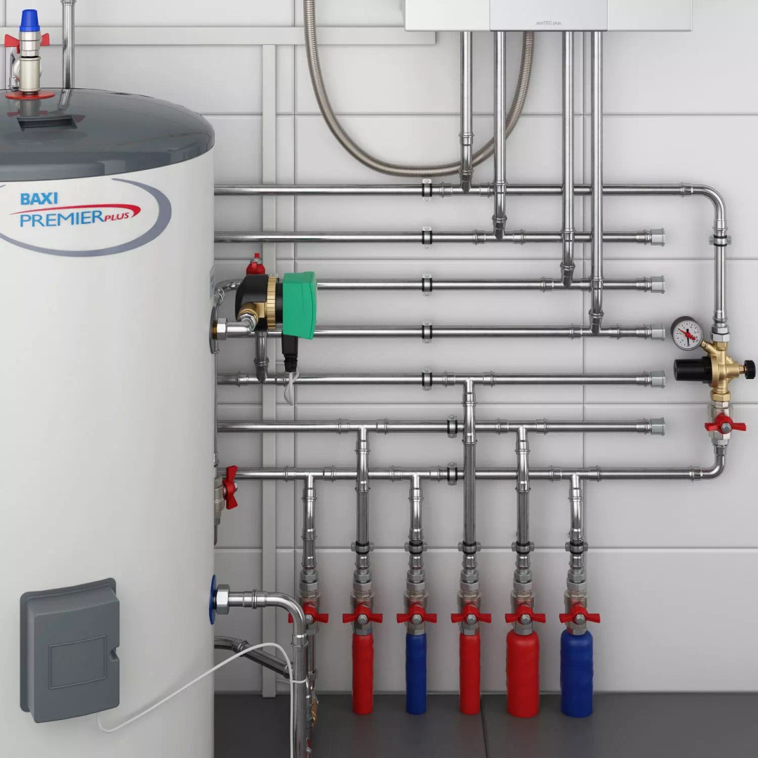 Boiler Room Full Set 3D Model – Realistic Interior Asset, PBR Formats - View 10