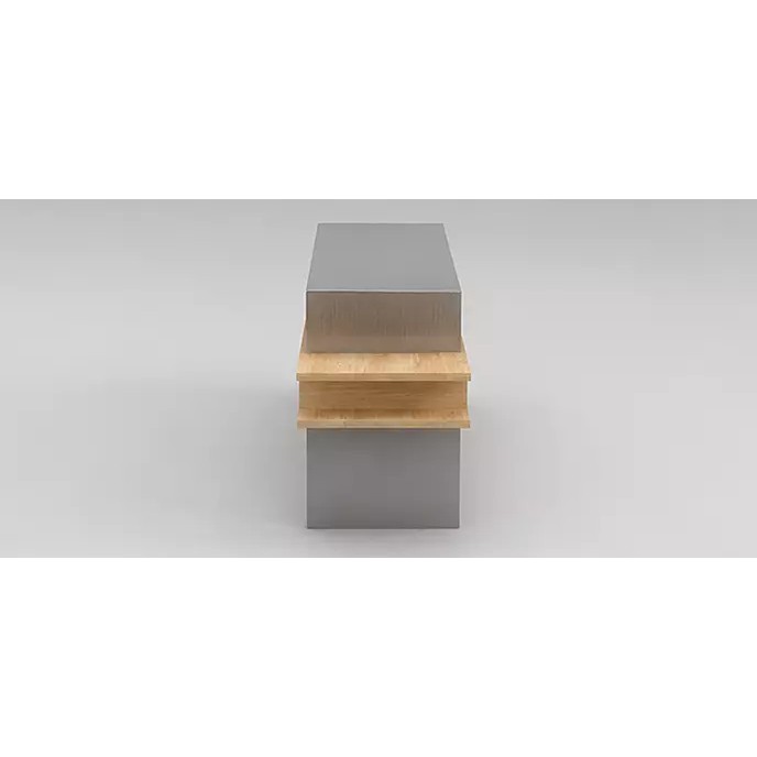 Modern Wooden TV Stand 3D Model – Minimalist Design for Archviz, FBX - View 5