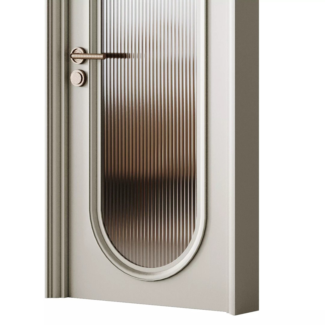 Modern Interior Door 3D Model – High Poly FBX & OBJ for Archviz - View 11
