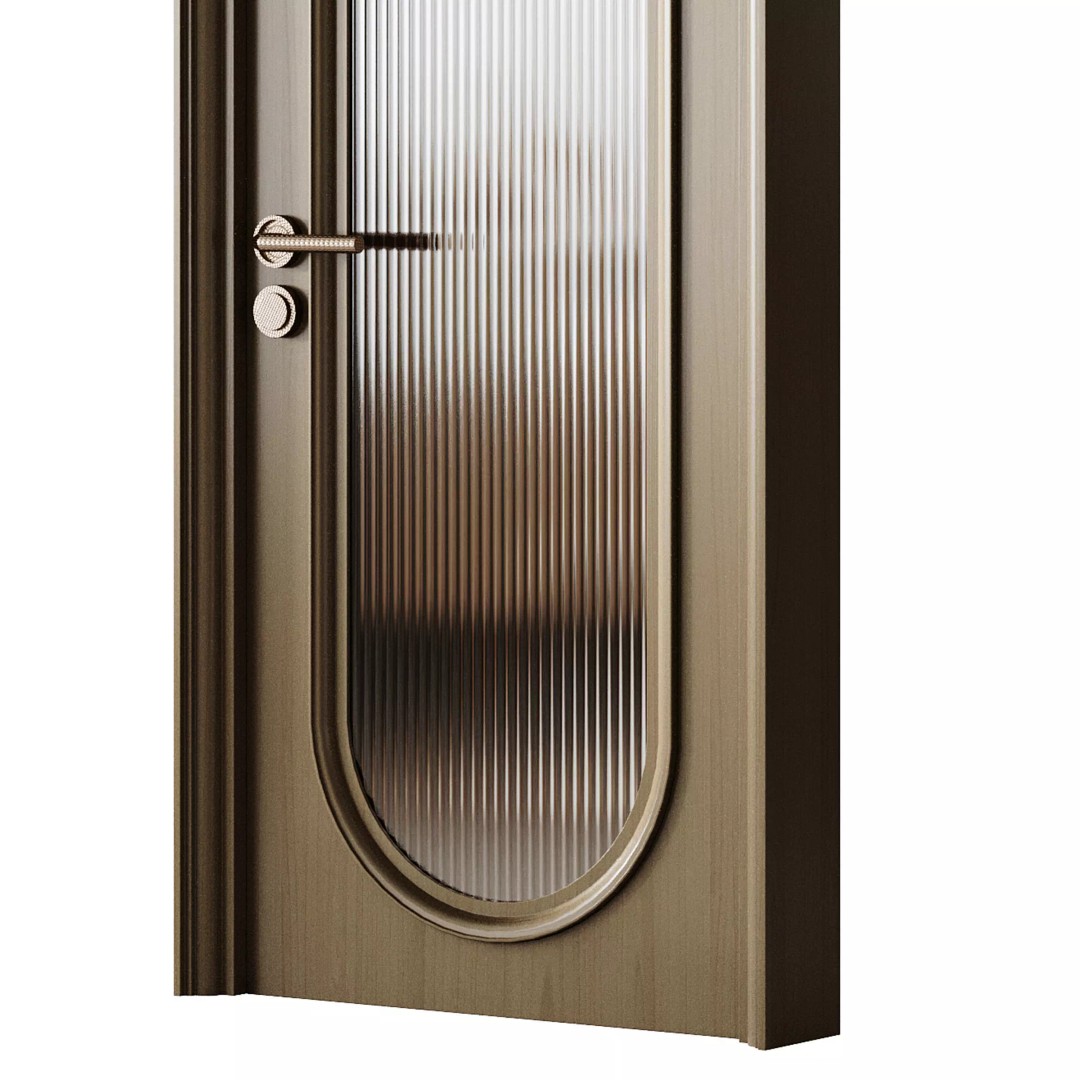 Modern Interior Door 3D Model – High Poly FBX & OBJ for Archviz - View 12
