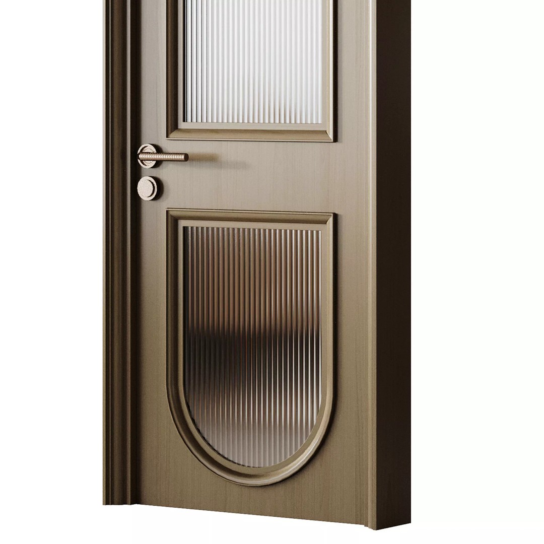 Modern Interior Door 3D Model – High Poly FBX & OBJ for Archviz - View 13