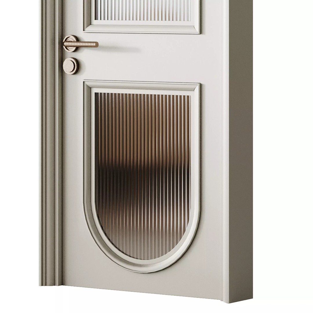 Modern Interior Door 3D Model – High Poly FBX & OBJ for Archviz - View 14