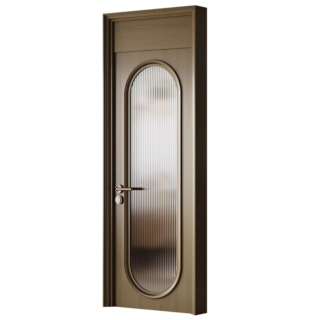 Modern Interior Door 3D Model – High Poly FBX & OBJ for Archviz - View 3