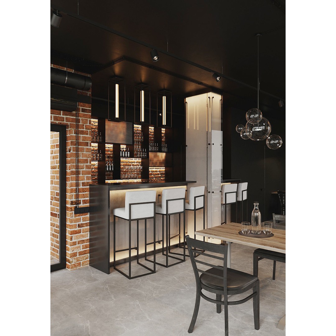 Realistic Interior Scene 3D Model – Hyperrealistic Design, FBX, OBJ - View 4