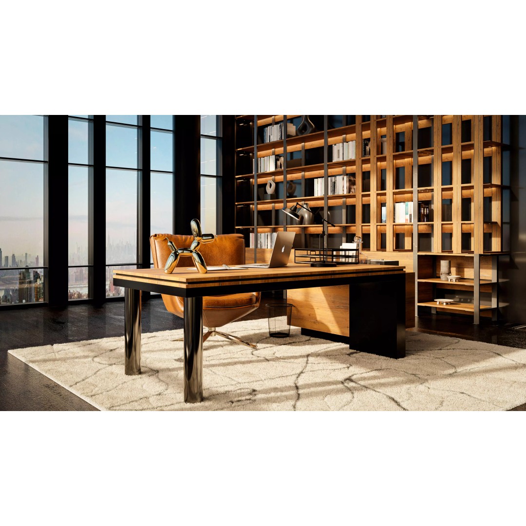 New York Apartment Office 3D Model – Modern Interior Design, FBX