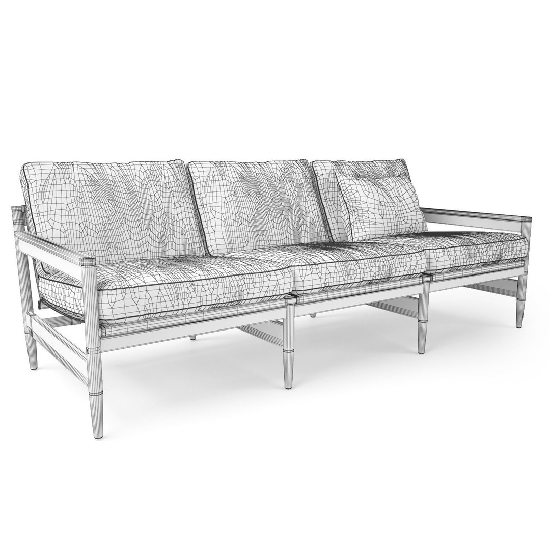 Roda ROAD Sofa Collection 3D Model – High Poly Modern Furniture, FBX, OBJ - View 10