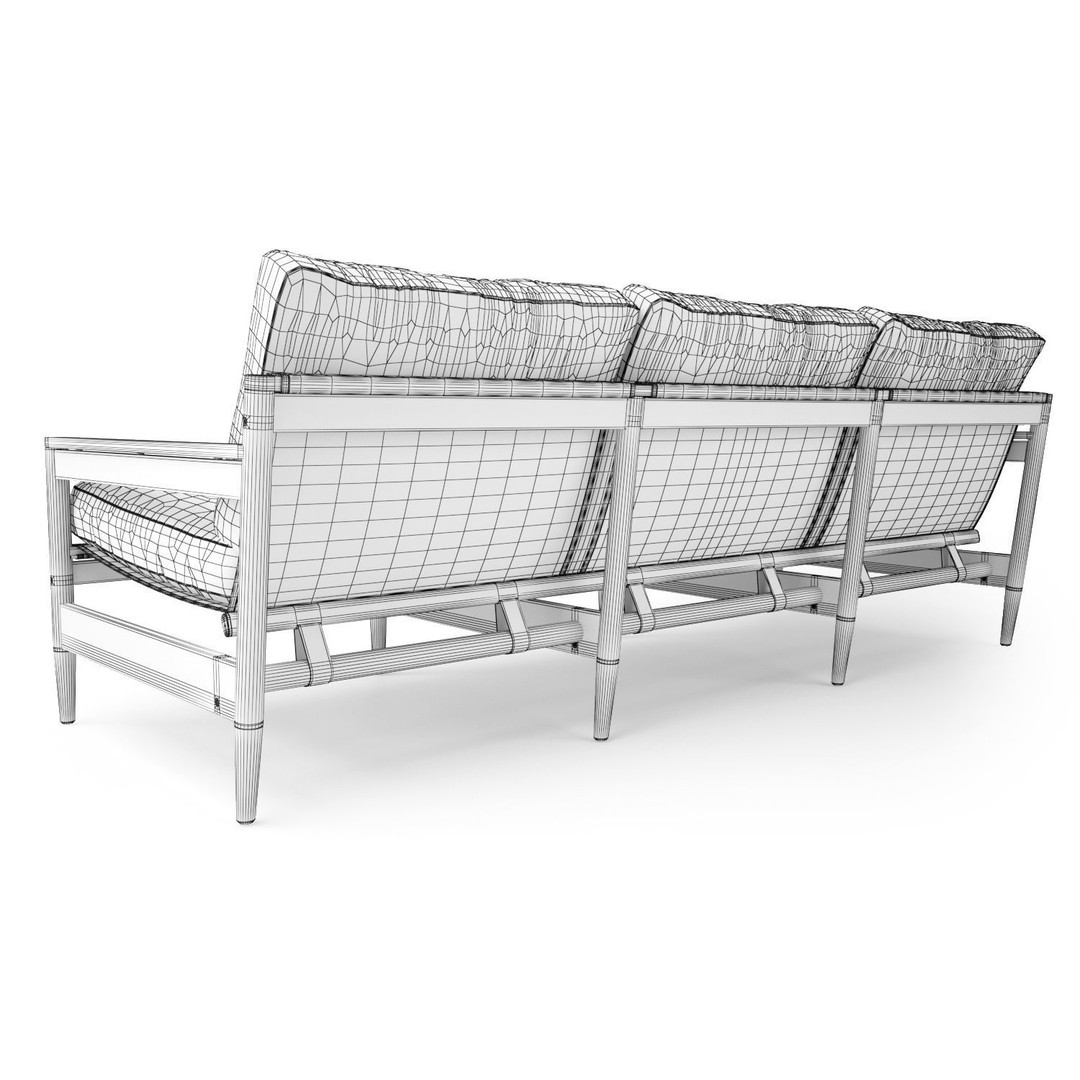 Roda ROAD Sofa Collection 3D Model – High Poly Modern Furniture, FBX, OBJ - View 11
