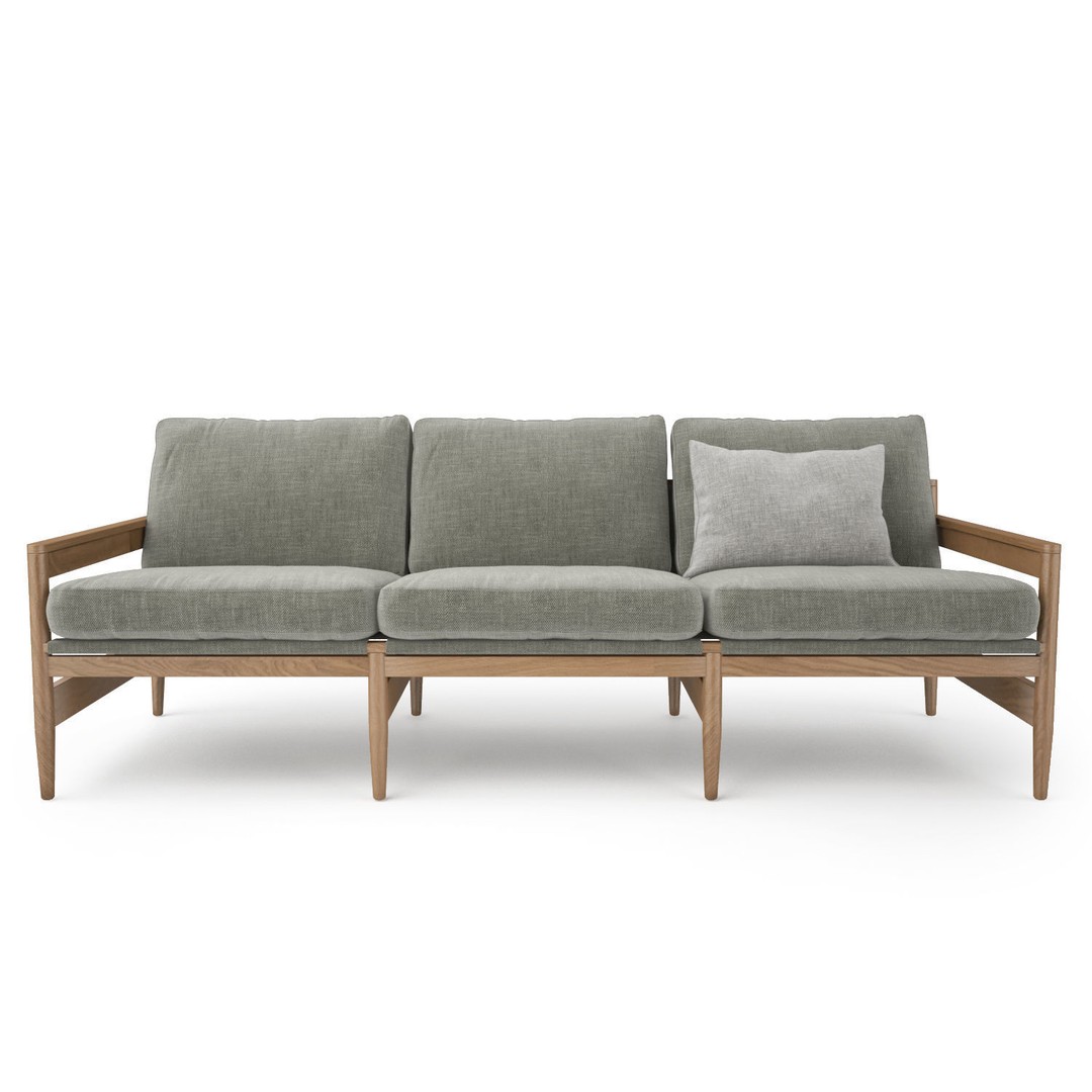 Roda ROAD Sofa Collection 3D Model – High Poly Modern Furniture, FBX, OBJ - View 3