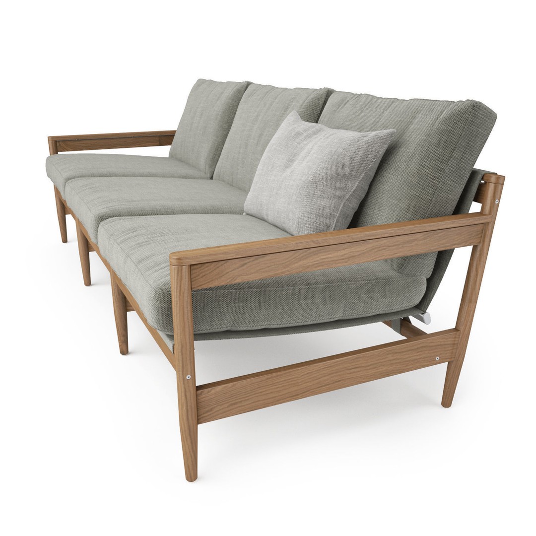 Roda ROAD Sofa Collection 3D Model – High Poly Modern Furniture, FBX, OBJ - View 5