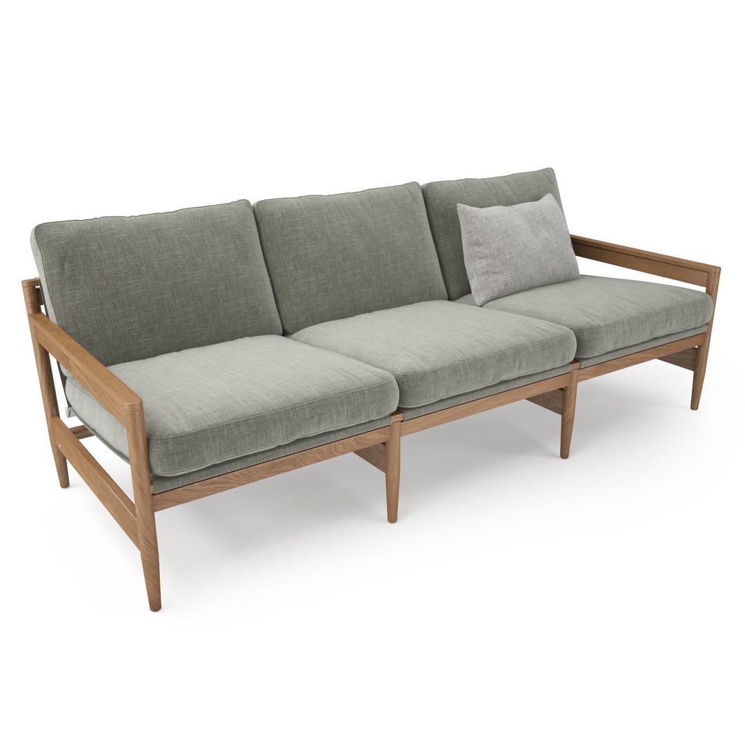 Roda ROAD Sofa Collection 3D Model – High Poly Modern Furniture, FBX, OBJ - View 8
