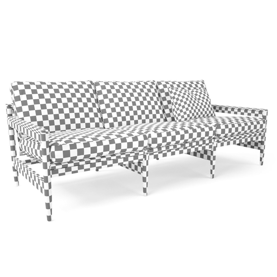 Roda ROAD Sofa Collection 3D Model – High Poly Modern Furniture, FBX, OBJ - View 9