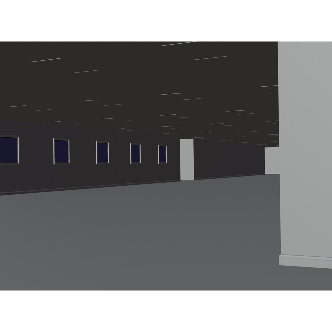 The Backrooms 3D Model – Highly Editable Interior Map, Blender & OBJ Formats - View 30