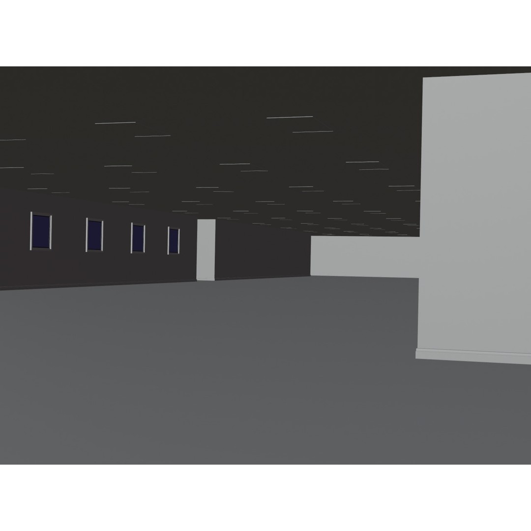 The Backrooms 3D Model – Highly Editable Interior Map, Blender & OBJ Formats - View 39