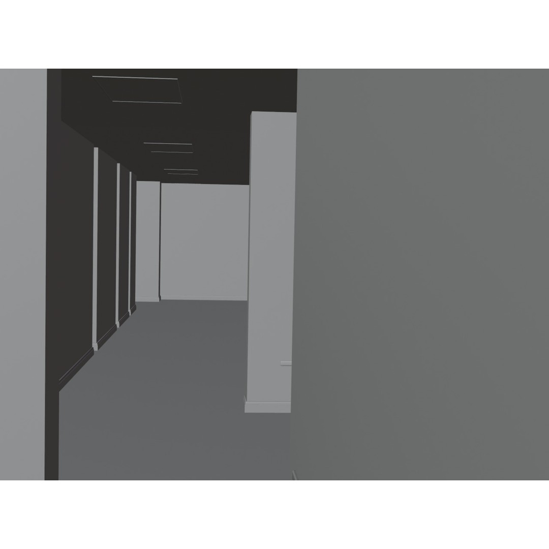 The Backrooms 3D Model – Highly Editable Interior Map, Blender & OBJ Formats - View 44