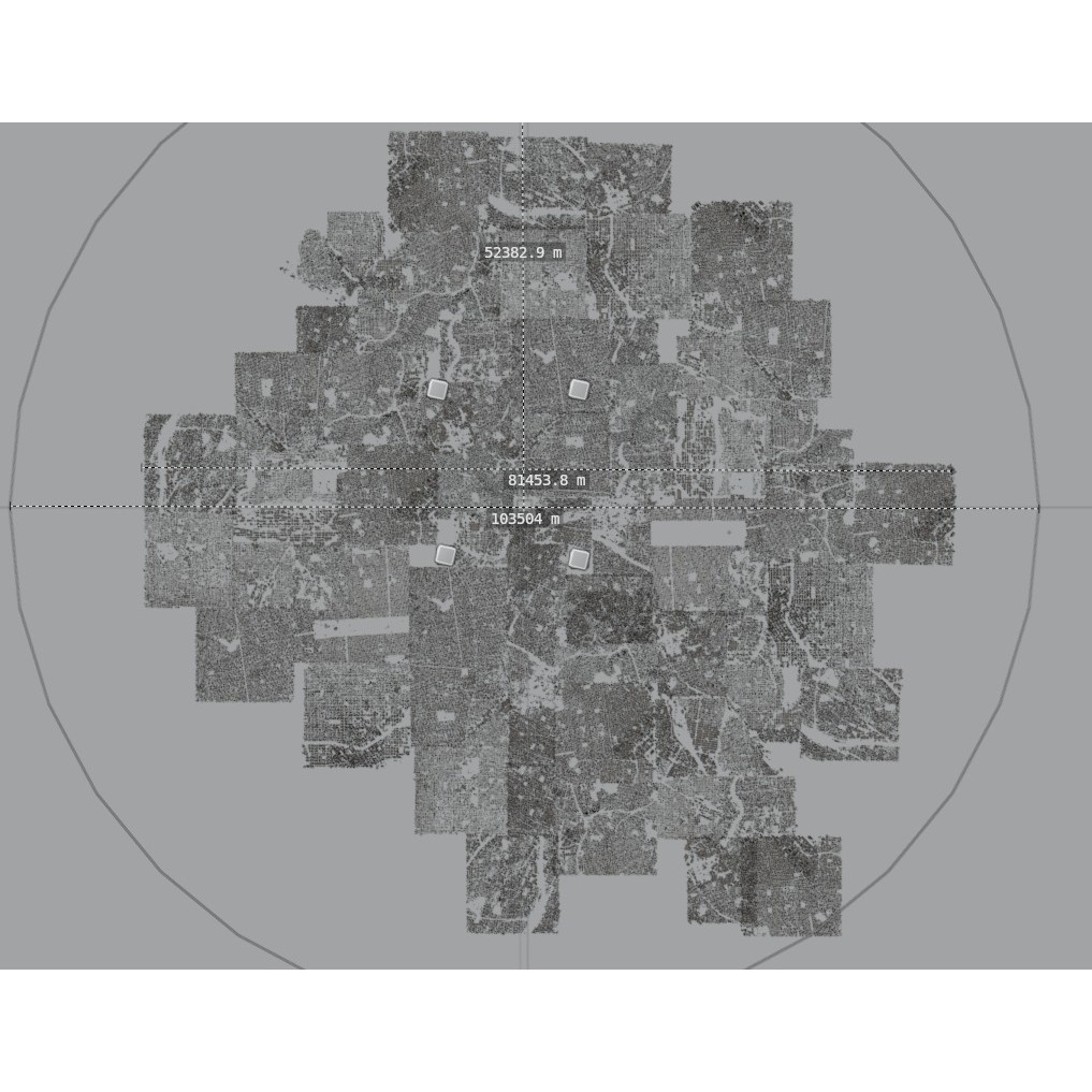 Futuristic Mega City 3D Model – Low Poly Dystopian Environment, Blender - View 27