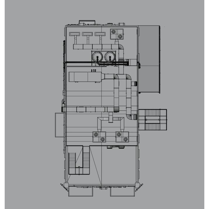 Old Neglected Hotel 3D Model – Low Poly Architectural Asset, FBX, Blender - View 24