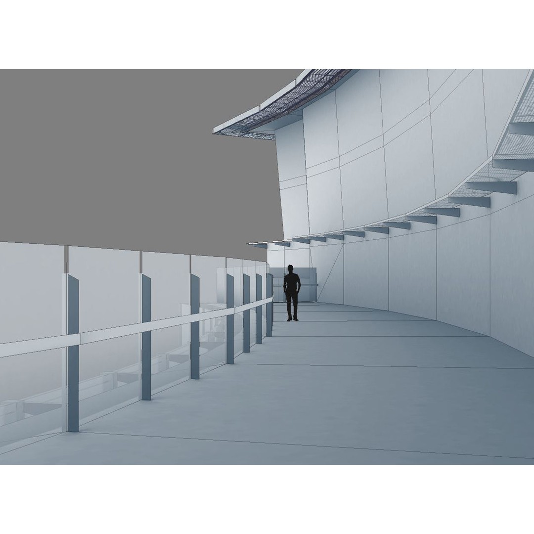 Empress State Building 3D Model – Low Poly Cityscape Asset, FBX - View 4